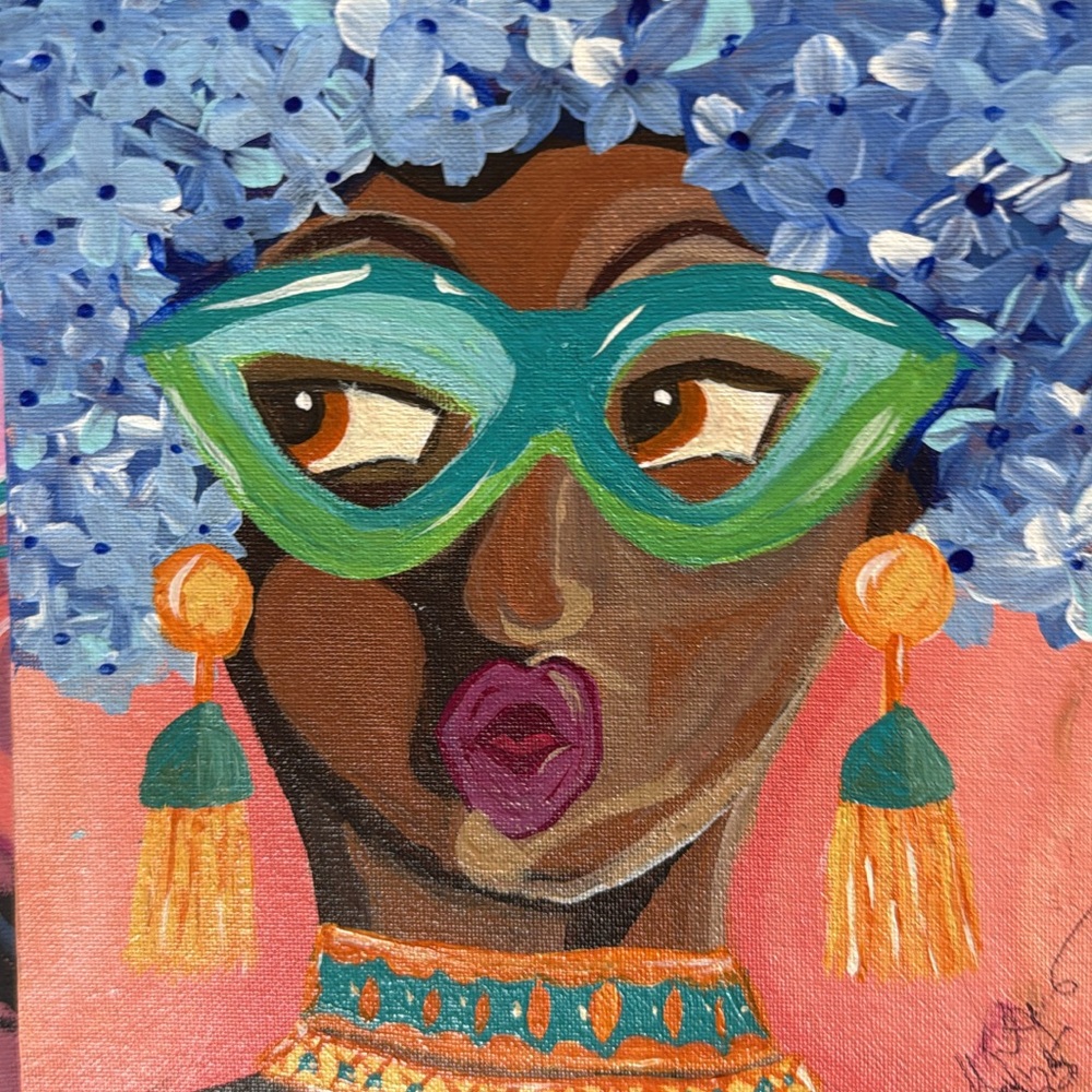 Original Art by Melissa Reyes - Vibrant Multicolor Artwork